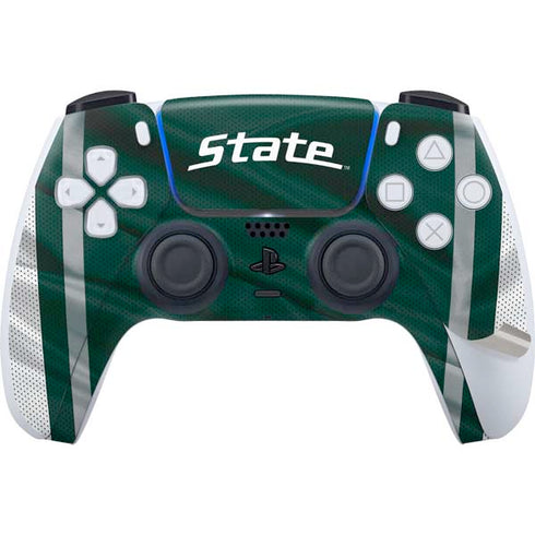 Michigan State University Jersey Grey PS5 Pro Disk Bundle  Skin